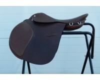 Springzadel leder